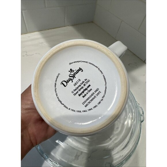 Dayspring Christian You are the Light of the World Keep Shining From Inside Mug - Picture 8 of 8